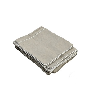 Products: Coastal Slip Cover Only - 2 Seater - Natural W/White Piping - Coastal At Home