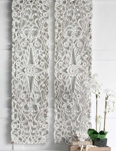 Products: Hampton Floral Wooden Panel - Coastal At Home