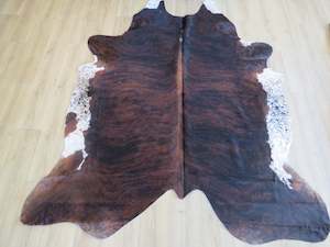Large Cowhide - Dark Brindle