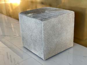 Cowhide Cube: Cowhide Cube - Grey Cube B