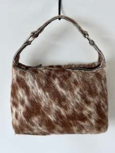 The Mini  - Tan + White Speckle