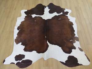 Large Cowhide - Red Black - SKU 9798