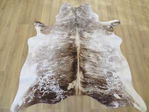 Cowhide Medium SKU 780  - Taupe Brindle