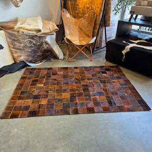 MEDIUM SIZE Patchwork Rectangle Rug - Dark Exotic - ONE IN STOCK