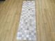 2.5m RUNNER SIZE Patchwork Runner Rug - Consistent Grey ONE IN STOCK