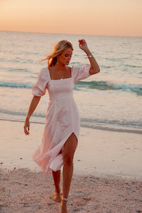 Summer Scents: MONTE LINEN DRESS