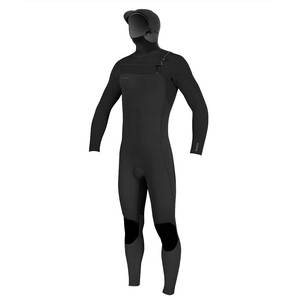 Mens 4/3mm Wetsuits: O’Neill Men’s 4/3+mm Hyperfreak With Hood Chest Zip