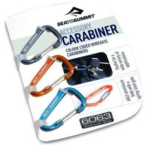 Outdoor Accessories: Sea to Summit Accessory Carabiner 3Pack