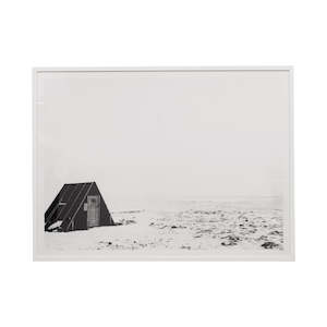 Lone Cabin Framed Wall Art