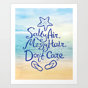 Unframed Beach Prints - Set of 4