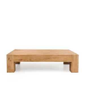 Coffee Tables: Elm Waterfall Coffee Table 150cm - Natural
