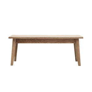 Dining Tables Chairs Benches: American White Oak Bench 118cm - Natural