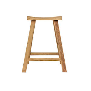 Handmade Peasant Barstool - Natural
