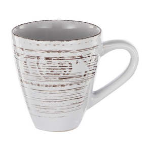 Dinnerware Serveware Mugs: Coastal Fare Mug - Cream