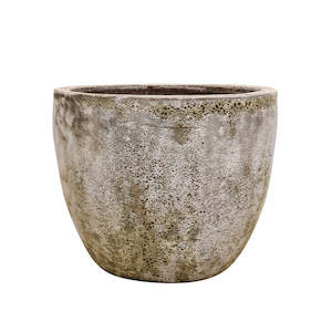 Westhampton Rustic Lava Egg Pot - Large