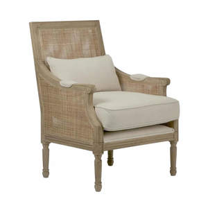 Hamptons: Hamptons Chantilly Oak Armchair - Natural