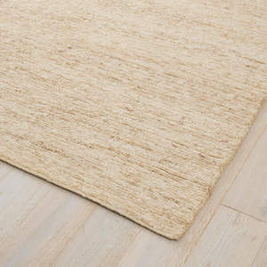 Hamptons: Weave Bastian Jute Rug - Macadamia - 2m x 3m