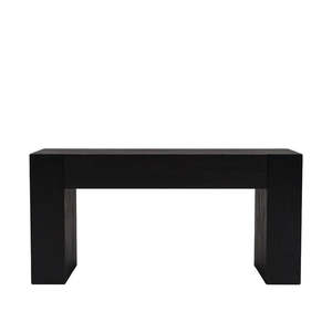 Elm Waterfall Console - Black