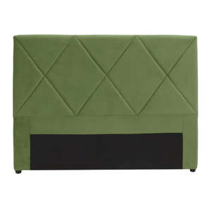 Diamond Stitched Headboard - Double/Queen - Green