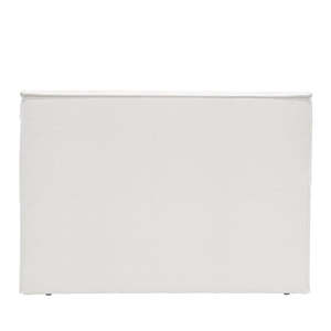 Headboards: Slip Cover Headboard - White - Queen