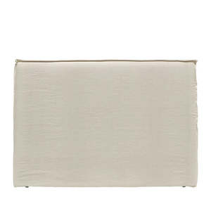 Headboards: Slip Cover Headboard - Oatmeal - King / Super King