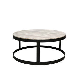 Genuine Fantasy Marble Nesting Coffee Table - Medium