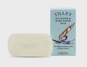 Products: Tilley Sea Water & Hard Water Soap 115g