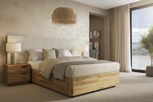 Bedroom Furniture: Sleepneat Bed Frame - Ash