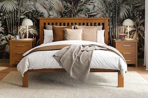Brook Low Foot Slatted Bed Frame