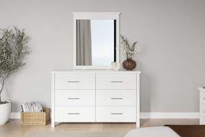 Brook 6 Drawer Dresser & Mirror
