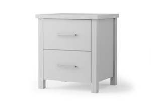 Brook 2 Drawer Bedside Table