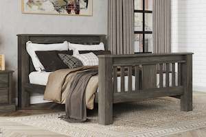 Asher High Foot Slat Bed