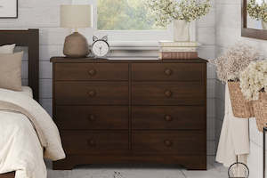 Calais: Calais 8 Drawer Lowboy