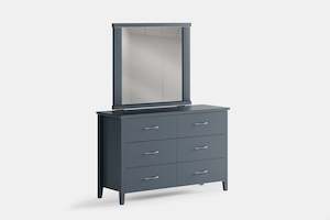 Chicago: Chicago 6 Drawer Dresser & Mirror