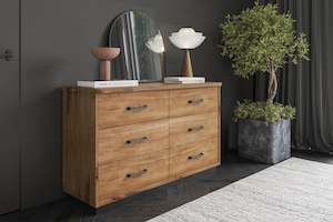 Fenton Bedroom: Fenton 6 Drawer Lowboy