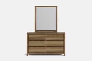 Reva: Reva 6 Drawer Dresser & Mirror