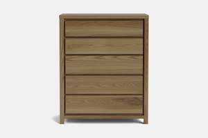 Reva: Reva 5 Drawer Tallboy