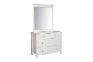 Tillsdale Kids: Tillsdale Kids 4 Drawer Dresser & Mirror
