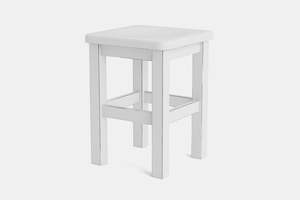 Gavardo: Gavardo Solid Seat Barstool – 460h