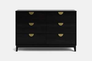 Bronte 6 Drawer Lowboy - Pine