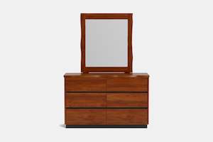 Neo 6 Drawer Dresser & Mirror