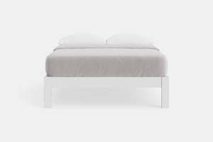 Single Beds: Omoto Base Frame Bed - Pine