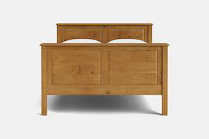 Single Beds: Villager Panelled High Foot Bed Frame