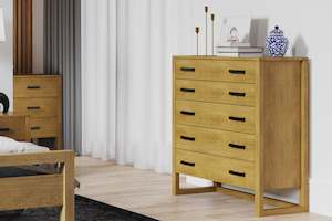Larry 5 Drawer Tallboy