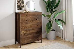 Tallboys: Ivydale 7 Drawer Tallboy - Ash