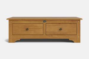 Coffee Tables: Villager 2 Drawer Coffee Table