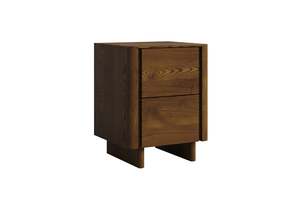 Bedside Tables: Elm Small 2 Drawer Bedside Table