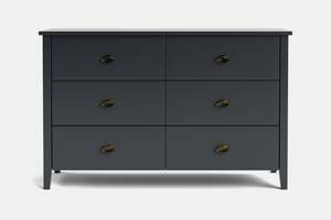 Ivydale 6 Drawer Lowboy - Pine