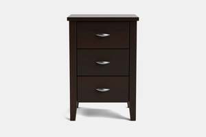 Ivydale: Ivydale Small 3 Drawer Bedside Table - Pine