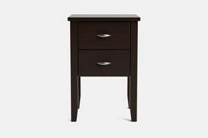Ivydale: Ivydale Small 2 Drawer Bedside Table - Pine